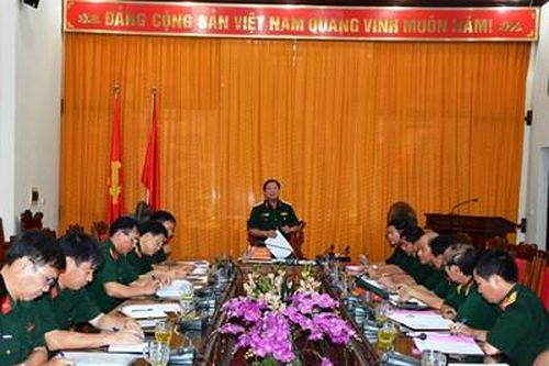 Tổng cục Hậu cần kiểm tra tại Bộ CHQS tỉnh Hà Tĩnh