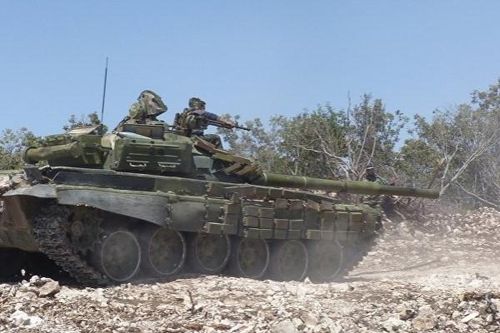 Dù bị tấn công vào đoàn tăng ở phía Đông Hama, SAA vẫn tiêu diệt hàng trăm kẻ khủng bố