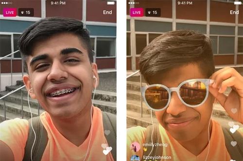 Instagram bổ sung bộ lọc khuôn mặt trên video trực tuyến