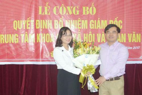 Trung tâm Khoa học xã hội và Nhân văn Nghệ An có Giám đốc mới