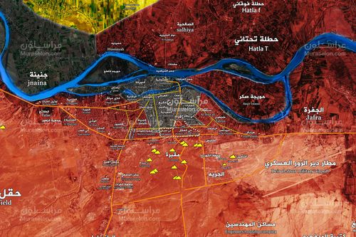 Syria kéo quân vào các quận sạch bóng IS ở Deir Ezzor (video)