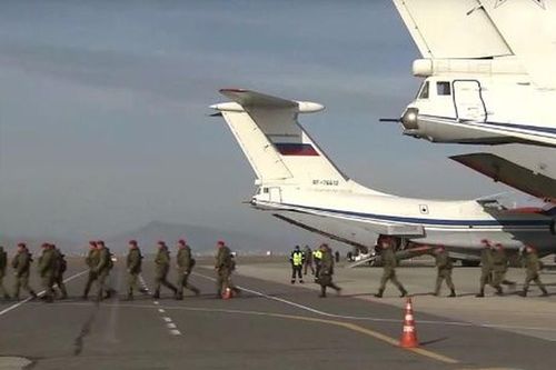 Nga đón quân nhân từ Syria trở về