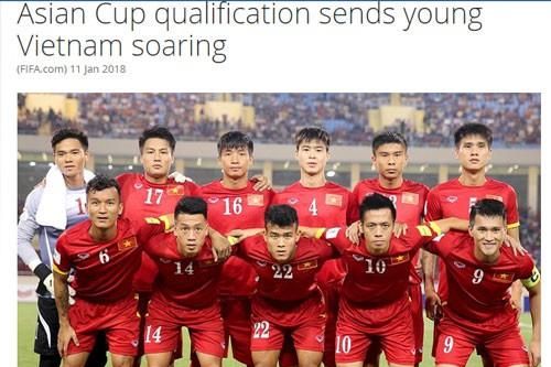 FIFA khen cú nhảy 13 bậc của bóng đá Việt Nam