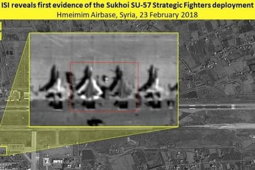 Từ động thái bất thường đến việc lộ hình ảnh và vị trí Su-57 của Nga tại Syria
