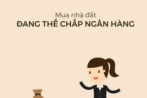 Có được mua nhà thế chấp sổ đỏ cho ngân hàng?