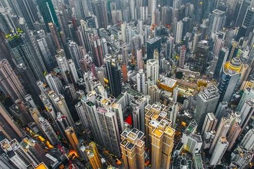 'Rừng' cao ốc ở thành phố thẳng đứng Hong Kong