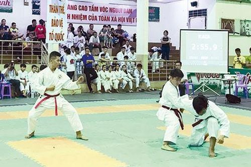 Giải vô địch Karatedo tỉnh: Trao 22 bộ huy chương cho các võ sinh xuất sắc