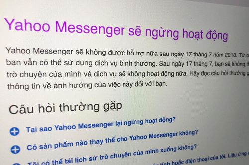 Cách tải về toàn bộ 'miền ký ức' từ Yahoo Messenger
