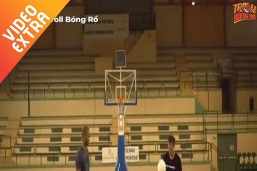Cầu thủ bóng đá so tài cùng siêu sao bóng rổ