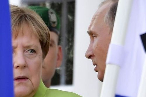 3 tiếng thảo luận về Syria, Ukraine giữa ông Putin và bà Merkel