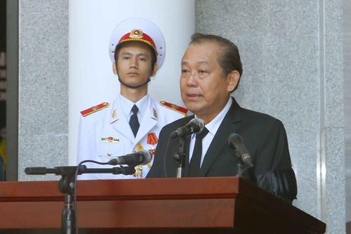 Những hình ảnh xúc động tại lễ tang nguyên Tổng Bí thư Đỗ Mười