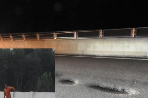 Cao tốc ngàn tỷ Đà Nẵng - Quảng Ngãi xuất hiện những 'bẫy tử thần' sau cơn mưa