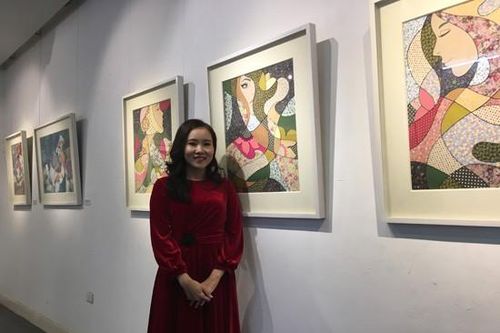 Vẽ giấc mơ từ vải