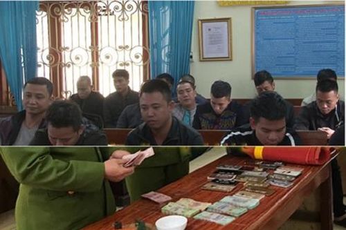 Bắt quả tang 16 đối tượng chơi 'xóc đĩa' ăn tiền