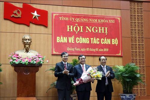 Đồng chí Phan Việt Cường được bầu giữ chức Bí thư Tỉnh ủy Quảng Nam