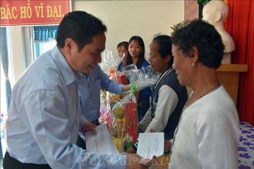 Trưởng Ban Tổ chức Trung ương Phạm Minh Chính thăm, chúc Tết tại tỉnh Kiên Giang