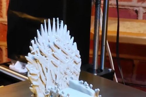 Những tác phẩm độc đáo được tạo thành từ máy in 3D