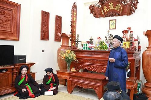 Canh hát đêm ở làng Lim quan họ