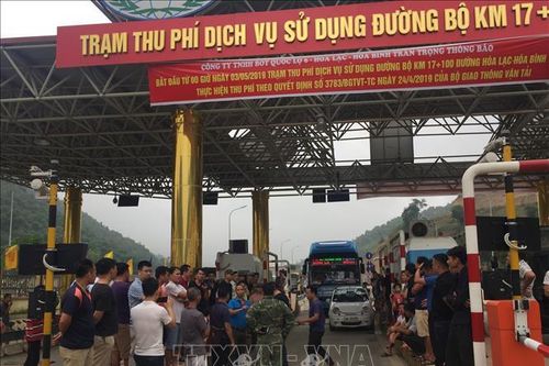 Bộ Giao thông Vận tải yêu cầu xử nghiêm đối tượng gây rối tại trạm BOT Hòa Lạc - Hòa Bình