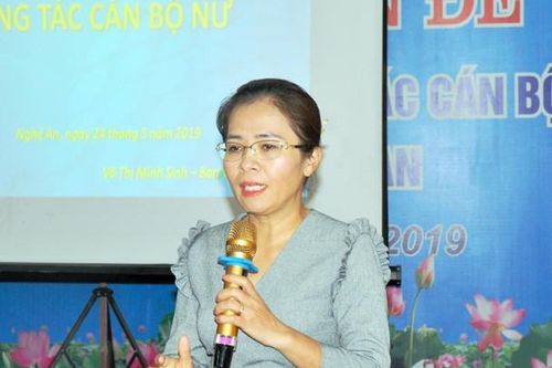 Lựa chọn cán bộ nữ tiêu biểu, xuất sắc để bố trí, sử dụng hợp lý