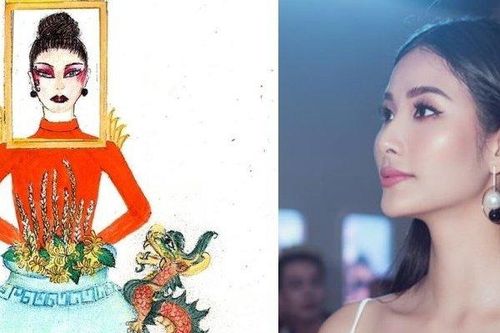 Ban tổ chức nói gì về bộ trang phục 'Bàn thờ' dự thi gây sốc?