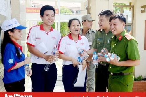 Đảm bảo an ninh trật tự suốt kỳ thi