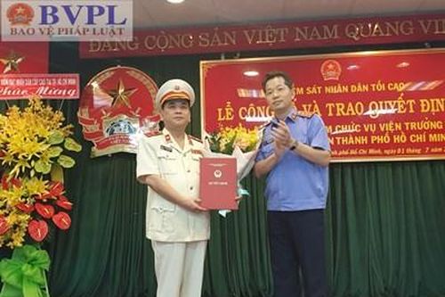 Đồng chí Đỗ Mạnh Bổng được bổ nhiệm chức vụ Viện trưởng VKSND TP Hồ Chí Minh