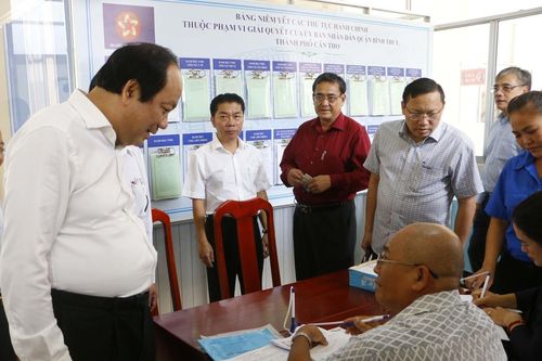Lần đầu tiên Bộ Giao thông vận tải áp dụng mô hình bộ phận một cửa điện tử