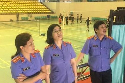 Gấp rút hoàn thiện công tác chuẩn bị giải thể thao ngành Kiểm sát nhân dân lần thứ IX