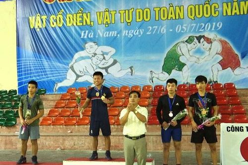 Bế mạc Giải vô địch trẻ vật cổ điển, vật tự do toàn quốc 2019