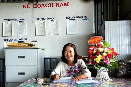 Cô giáo tâm huyết với công tác khuyến học