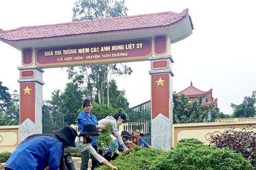 Tuổi trẻ tri ân người có công với cách mạng
