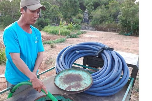 Phú Yên: Thuê phương tiện chở nước sinh hoạt phục vụ người dân