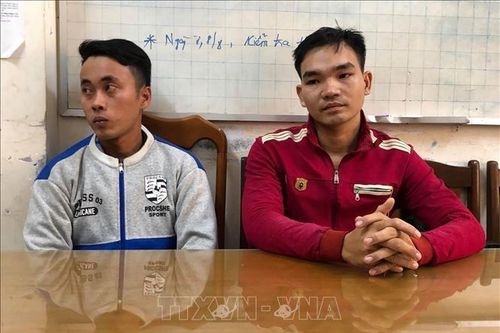Hai đối tượng gây thương tích cho đoàn cán bộ cưỡng chế đất ra đầu thú