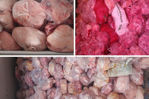 40 tấn thịt bốc mùi hôi ở cơ sở sản xuất giò