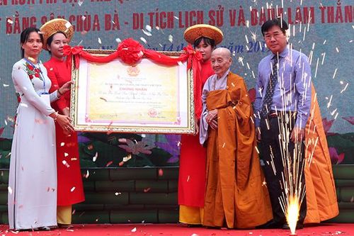Công bố Di sản văn hóa phi vật thể quốc gia 'Lễ vía bà Linh Sơn Thánh Mẫu - núi Bà Đen'