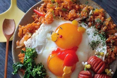 Khi món ăn đơn giản thường ngày hóa nhân vật hoạt hình đáng yêu