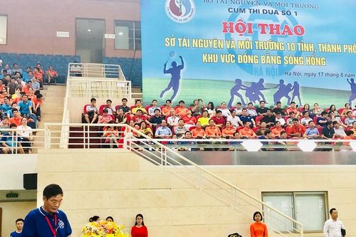 Khai mạc Hội thao Cụm thi đua số I – Bộ Tài nguyên và Môi trường