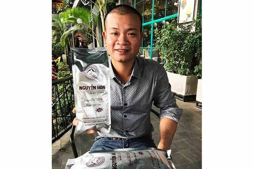 Hân 'hấp' và thương hiệu cà phê rang xay
