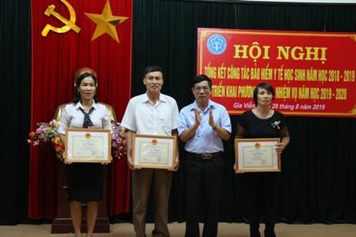 Gia Viễn triển khai công tác bảo hiểm y tế học sinh năm học 2019-2020