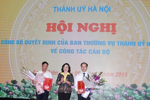Đồng chí Đường Hoài Nam giữ chức Phó Bí thư Quận ủy Long Biên