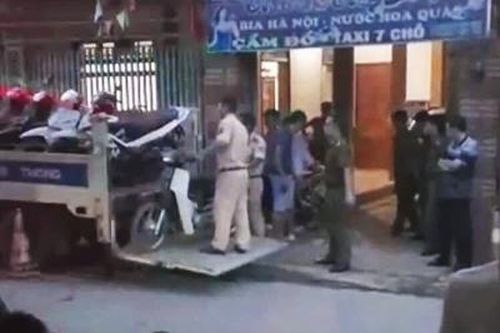 Triệt phá sới bạc tại xã Xuân Đài, huyện Tân Sơn