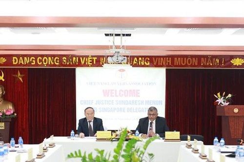 Đoàn đại biểu Hiệp hội Luật các nước ASEAN thăm và làm việc với Ủy ban ALA quốc gia Việt Nam và Hội Luật gia Việt Nam