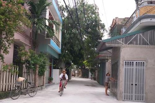 Ninh Khánh, nhiều người dân tự nguyện hiến đất để làm đường giao thông