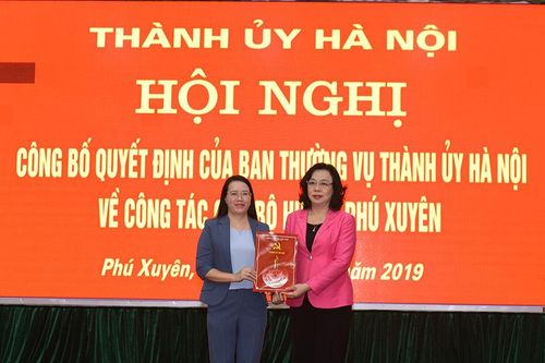 Bà Phạm Hải Hoa giữ chức Phó Trưởng Ban Thường trực Ban Dân vận Thành ủy
