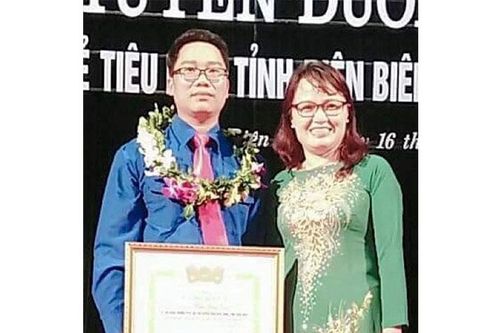 Thầy Trần Xuân Tuấn học và làm theo lời Bác