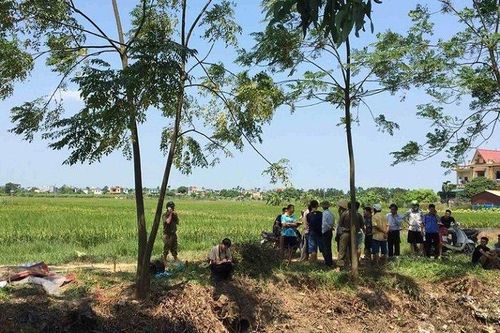 Phát hiện thi thể dưới mương nước ở Hải Dương