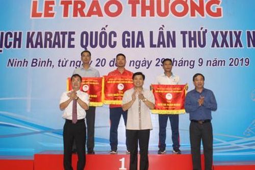 Chung kết và trao thưởng giải vô địch karate quốc gia lần thứ XXIX năm 2019