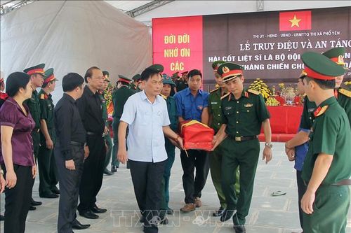 Thái Nguyên: Quy tập 10 hài cốt liệt sỹ hy sinh trong kháng chiến chống Pháp
