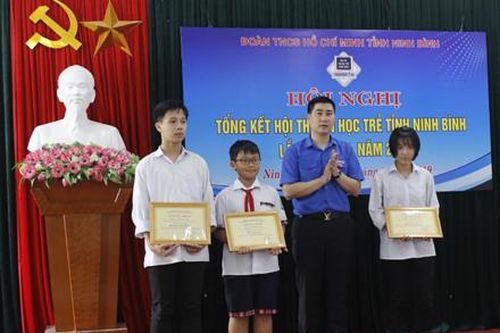 Tổng kết hội thi tin học trẻ tỉnh Ninh Bình lần thứ XXII
